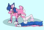 Rating: s
ID: 5574405
Date: 2025-05-15 15:48:56 -0400
Status: active
Score: 5
2011 all_fours anthro biped blue_eyes blue_hair blue_markings breasts claws colored female fox0808 fur glistening glistening_body goo_drip goo_transformation hair jill_(scotskunk) jyoumon_(scotskunk) looking_down_at_self markings mid_transformation multicolored_body nude on_ground open_mouth paws pink_body pink_fur pink_tail pink_tongue simple_background sitting snout solo spread_legs spreading tail teeth tongue transformation white_body white_fur post #5574405