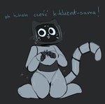 Rating: s
ID: 3639001
Date: 2022-10-20 13:20:16 -0400
Status: active
Score: 42
2022 anthro anthrofied bellabot carrefour dialogue domestic_cat felid feline felis front_view kerfus kneeling logo looking_at_viewer mammal null pizdziskoo polish_text pudu_robotics screen screen_face solo text white_body post #3639001