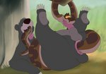 Rating: e
ID: 2935413
Date: 2021-09-19 19:50:05 -0400
Status: active
Score: 364
all_the_way_through anal anal_penetration balls baloo bear body_invasion countershading disney duo fellatio feral genitals hi_res indian_python kaa_(jungle_book) magzol male male/male male_feral mammal oral oral_penetration oral_threading outside penetration penile penis python python_(genus) reptile scalie sex sloth_bear snake snake_impalement snaked the_jungle_book threaded_by_body ursine post #2935413