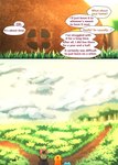 comic darrow0 dialogue english_text forest generation_2_pokemon generation_5_pokemon hi_res krookodile male mo_(darrow) nintendo plant pokemon pokemon_(species) pol_(darrow) quilava speech_bubble text totodile tree yuel