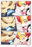 absurd_res ace_the_stoutland_(special_services) anthro anthro_on_feral bestiality blush bottomwear braixen bulge bulge_lick canid canine clothed clothing comic crossdressing crotch_sniffing cute_fangs dark_text detailed_bulge dialogue duo ellie_the_braixen english_text erection erection_under_clothing explicitly_stated_nonconsent fangs femboy feral forced game_freak generation_5_pokemon generation_6_pokemon hair heart_after_signature heart_before_signature heart_in_signature heart_symbol hi_res imminent_rape imminent_sex inner_ear_fluff licking licking_panties light_text linked_speech_bubble maid_headdress maid_uniform male male/male mammal nikkibunn nintendo number page_number panties panties_bulge pattern_bottomwear pattern_clothing pattern_panties pattern_underwear pokemon pokemon_(species) purple_text questionable_consent sex signature sniffing speech_bubble stoutland striped_bottomwear striped_clothing striped_panties striped_underwear stripes teeth text text_with_heart tongue tongue_out touching_panties tuft underwear uniform upskirt white_text