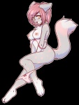 akane_(sakistormwaters) alpha_channel anthro blush bra breasts canid canine clothed clothing digital_media_(artwork) female looking_at_viewer mammal nipples panties panties_down partially_clothed simple_background skimpy solo transparent_background underwear underwear_down undressing zyira