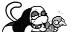Rating: q
ID: 4905037
Date: 2024-07-08 06:06:00 -0400
Status: active
Score: 14
2023 anatid anseriform anthro avian beak bedroom_eyes bent_over big_butt bird bodily_fluids breasts butt canid canine canis cleavage clothed clothing collar digital_drawing_(artwork) digital_media_(artwork) domestic_dog duck duck_hunt duck_hunt_dog duck_hunt_duck duo eyelashes feathers female floppy_ears fur greyscale hi_res huntress_(lewdewott) lewdewott licking licking_another looking_at_viewer mammal monochrome narrowed_eyes nintendo onomatopoeia panties raised_tail seductive simple_background smile smiling_at_viewer smirk solo sound_effects spiked_collar spikes suggestive sweat sweatdrop tail text tongue tongue_out underwear vein white_background post #4905037