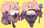 Rating: q
ID: 5209783
Date: 2024-11-28 00:52:43 -0500
Status: active
Score: 290
2024 anthro artist_name atlyss big_breasts big_butt blush breasts bunny_costume butt cleavage clothed clothing colored costume digital_drawing_(artwork) digital_media_(artwork) digital_painting_(artwork) embarrassed english_text eyelashes facial_tuft female footwear full-length_portrait fur hair high_heels huge_hips huge_thighs kemono lagomorph legwear leporid long_ears looking_at_viewer mammal markings melee_weapon multicolored_body multicolored_fur open_mouth painting_(artwork) pink_body pink_fur platform_footwear platform_heels poon_(atlyss) portrait rabbit rikose scepter shaded shoes short_stack signature simple_background solo surprised_expression text thick_thighs three-quarter_portrait tuft watermark weapon white_body white_fur wide_hips post #5209783