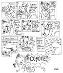 Rating: s
ID: 5349915
Date: 2025-02-03 20:37:57 -0500
Status: active
Score: 2
2007 anthro black_and_white black_tipped_ears blondefoxy book canid canine canis claws comic coyote dialogue english_text fangs female fur half-closed_eyes handwritten_text head_tuft line_art lucky_(blondefoxy) mammal monochrome narrowed_eyes open_mouth pen_(artwork) pointy_speech_bubble quiz smile smile_lines snout solo speech_bubble teeth text time_skip traditional_media_(artwork) tuft post #5349915