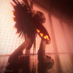 1:1 3d_(artwork) 4_ears aelaruko animated anthro avali avian bodily_fluids butt claws corridor da'vali dewclaw digital_media_(artwork) digitigrade dripping feathers fleroyut genital_fluids genitals half-closed_eyes heat_(temperature) hi_res leaking_precum looking_down low-angle_view male multi_ear multicolored_body narrowed_eyes nude nude_anthro nude_male penis pillar precum precum_drip precum_string presenting presenting_hindquarters rear_view red_body rubbing short_playtime solo sound sound_effects tapering_penis underfluffies warm_colors warm_lighting webm wings