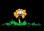 2015 2d_animation ambiguous_gender animated black_background dancing digital_media_(artwork) elemental_creature flora_fauna flower flower_creature flowey_the_flower frame_by_frame looking_at_viewer motion_tweening not_furry open_mouth pixel_(artwork) pixel_animation plant short_playtime simple_background smile solo sovanjedi teeth undertale undertale_(series) vertical_bar_eyes