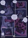 agious anthro anthro_on_anthro blush breasts comic dialogue digital_media_(artwork) duo english_text eye_contact fangs felid feline female fur generation_7_pokemon generation_9_pokemon genitals happy hi_res incineroar let_me_do_it_for_you looking_at_another male male/female mammal meme meowscarada mira_(agious) nintendo nipples plant pokemon pokemon_(species) pussy red_body red_fur tail teeth text translucent vines white_body white_fur wood