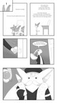 2024 6_panel_comic 9:16 anthro biped black_eyes black_text chair clefable clothed clothing comic dialogue digital_media_(artwork) door doorknob eeveelution ellipsis english_text espeon exclamation_point eyes_closed facial_hair flygon forehead_gem fur furniture gem generation_1_pokemon generation_2_pokemon generation_3_pokemon group hi_res inner_monologue king male monochrome motion_lines mustache nintendo noah_aali opening_door pokemon pokemon_(species) pokemon_mystery_dungeon royalty speech_bubble spike_chunsoft standing tail text thinking trainer-mana trio white_sclera wings