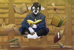 Rating: s
ID: 4819327
Date: 2024-05-31 15:07:47 -0400
Status: active
Score: 1
2020 2_horns alpine_goat anthro biped black_body black_fur blue_bottomwear blue_clothing blue_eyes blue_shirt blue_shorts blue_topwear bottomwear bovid caprine checkered checkered_clothing checkered_shirt checkered_topwear clothing countershade_fur countershading crossed_legs digital_drawing_(artwork) digital_media_(artwork) digitigrade domestic_goat fingers flick_(druss666uk) floating_object floppy_ears fur goat hooved_fingers hooves horn jewelry library lop_ears magic_user male mammal multicolored_body multicolored_fur pattern_clothing pattern_shirt pattern_topwear pendant rasmussen891 reading shirt shorts signature smile solo topwear two_tone_body two_tone_fur white_body white_countershading post #4819327