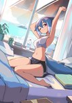 Rating: s
ID: 5279216
Date: 2024-12-31 23:29:59 -0500
Status: active
Score: 43
5_toes absurd_res animal_humanoid azuumori barefoot bed blue_hair bottomwear bra clothing detailed_background feet female fin fish fish_humanoid furniture hair head_fin hi_res humanoid humanoid_feet light_body light_skin looking_at_viewer mako_(azuumori) marine marine_humanoid midriff on_bed one_eye_closed plantigrade red_eyes shark_humanoid shark_tail short_hair shorts sitting soles solo sports_bra stretching toes underwear post #5279216
