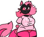 anthro breasts circlion clothed clothing dubblix fan_character female humanoid just_shapes_and_beats monster panties pantsless shape shapemorph shapenoid shirt solo t-shirt the_pink_corruption thick_thighs topwear underwear vinnysartstash vinnytheshapie wide_hips