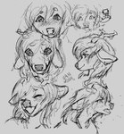 Rating: s
ID: 4757218
Date: 2024-05-02 13:23:58 -0400
Status: active
Score: 4
ambiguous_gender anthro antlers bean_(catjam) bodily_fluids crying deer ear_piercing ear_ring expression_sheet expressions fur fur_markings happy hi_res horn looking_at_viewer mammal markings monochrome nonbinary_(lore) piercing ring_piercing sketch sketch_page solo tears yan yan_(character) post #4757218