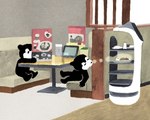 Rating: s
ID: 5541084
Date: 2025-05-01 05:04:00 -0400
Status: active
Score: 6
2025 5:4 5_fingers ambiguous_gender bear bellabot black_body black_fur booth duo eyes_closed feral fingers food fur furniture holding_menu machine mammal menu multicolored_body restaurant robot scent sitting sniffing table tsuchika two_tone_body white_face young post #5541084