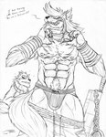 Rating: q
ID: 5618045
Date: 2025-06-03 05:53:31 -0400
Status: active
Score: 9
2016 abs anthro armpit_hair barazoku beard body_hair bottomwear bottomwear_down bulge canid canine chest_hair clothed clothing crazydrak dated duo facial_hair fangs front_view grin hi_res inner_ear_fluff jockstrap looking_at_viewer male mammal monochrome muscular muscular_anthro muscular_male narrowed_eyes pants pants_down partially_clothed pecs re:zero ricardo_welkin sharp_teeth signature simple_background smile solo_focus standing teeth text_on_jockstrap tuft underwear post #5618045