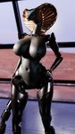 3d_(artwork) 4k 9:16 absurd_res android anthro aurelia_(post_pony) big_breasts black_body black_nipples blender_(artwork) blender_cycles breasts butt cobra digital_media_(artwork) female hi_res machine nipples nude pose post_pony reptile robot scalie smile snake solo thick_thighs wide_hips