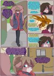 2021 anthro babystar biped chocolatekitsune_(character) comic detailed_background dialogue digital_media_(artwork) duo english_text female fur gemma_polson hair hi_res lagomorph leporid mammal rabbit rodent sciurid speech_bubble standing text thought_bubble tree_squirrel