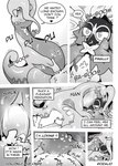 absurd_res ambiguous_fluids anthro avian beak bird blush bodily_fluids bottomwear breath clothing comic decidueye defloration dialogue duo english_text enjoying eyes_closed feathers female first_person_view french_kissing generation_6_pokemon generation_7_pokemon genitals glistening glistening_body glistening_genitalia glistening_penis goo_creature goodra heart_symbol hi_res hotpants imminent_sex kissing long_neck looking_at_another looking_at_genitalia looking_at_partner looking_at_penetration looking_pleasured louis_(decidueye) lube lying male male/female monochrome mugu_(goodra) nintendo on_back on_top open_mouth overweight overweight_anthro overweight_female panting penetrating_pov penetration penile penile_penetration penis pokemon pokemon_(species) pussy rozalid sex shorts slime speech_bubble steam sweat sweatdrop tail tapering_penis text thought_bubble vaginal vaginal_penetration you_only_live_once