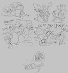 after_masturbation after_orgasm afterglow beta_pokemon_(species) beta_pokemon_games bliss_(rymherdier) blush bodily_fluids candy_the_skitty caught caught_while_cumming digital_media_(artwork) english_text felid female feral fur generation_3_pokemon generation_4_pokemon generation_5_pokemon genital_fluids genitals glameow group hi_res hitachi_magic_wand mammal masturbation monochrome nintendo open_mouth orgasm orgasm_face penetration pokemon pokemon_(species) pokemon_gold_beta pokemon_mystery_dungeon prehensile_tail purrloin pussy rinrin_(pokemon_gold_beta) rymherdier rynring sex_toy sex_toy_in_pussy sex_toy_insertion skitty smile solo spike_chunsoft tail text tongue vaginal vaginal_fluids vaginal_penetration vibrator vibrator_in_pussy vicky_(rymherdier) wand_vibrator