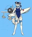 Rating: s
ID: 4822010
Date: 2024-06-01 16:10:01 -0400
Status: active
Score: 9
2023 aircraft airplane anthro banoncat blue_background canid canine canis clothing female flotation_device footwear fur fur_markings hat headgear headwear hi_res holding_object legwear leotard mammal markings onesie pattern_clothing pattern_footwear pattern_legwear pattern_socks propeller simple_background socks solo striped_clothing striped_footwear striped_socks stripes swimwear thigh_highs thigh_socks vehicle white_body white_fur wolf post #4822010