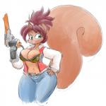 Rating: q
ID: 887431
Date: 2016-05-06 01:28:27 -0400
Status: active
Score: 11
1:1 2016 anthro breasts brown_body brown_fur captain_n captain_n_the_game_master clothed clothing controller cosplay female fur game_controller green_eyes hi_res holding_controller holding_game_controller holding_object mammal nes_zapper nintendo nintendo_controller nintendo_entertainment_system power_glove retro_controller rodent sciurid simple_background solo tgwonder toy toy_gun tree_squirrel white_background post #887431