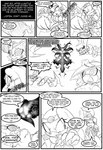 3_eyes 4_fingers angry anthro arthropod big_breasts breasts chaos_croc chaoscroc clothed clothing comic corruption crocodile crocodilian dialogue domestic_cat dr._tamago echidna english_text felid feline felis female fight fingers greyscale group hi_res insect lepidopteran looking_at_viewer looking_back looking_back_at_viewer machine male mammal mind_control monochrome monotreme moth multi_eye open_mouth profanity reptile restrained restrained_by_tentacles robot scalie sega sketch snoot_booper sonic_adventure sonic_the_hedgehog_(series) speech_bubble tentacles text tikal_the_echidna