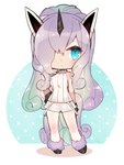 2020 alternate_species animal_humanoid blue_eyes blush bottomwear breasts clothed clothing dress equid equid_humanoid equine equine_humanoid female fully_clothed galarian_form galarian_ponyta generation_8_pokemon hair hair_over_eye hand_on_hip hi_res horn horse_humanoid humanoid humanoidized long_hair looking_at_viewer mammal mammal_humanoid nintendo one_eye_obstructed open_mouth pokemon pokemon_(species) pokemorph regional_form_(pokemon) sakutake shirt shorts simple_background small_breasts solo sparkles sparkling_eyes standing topwear white_bottomwear white_clothing white_shirt white_shorts white_topwear