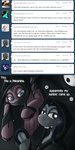 1:1 2012 absurd_res ask_blog ask_ipsywitch blue_eyes cthulhu cthulhu_mythos digital_media_(artwork) drxii duo earth_pony english_text equid equine female feral friendship_is_magic fur h.p._lovecraft hair hasbro hi_res horse ipsywitch mammal my_little_pony pink_body pink_fur pink_hair pinkamena_(mlp) pinkie_pie_(mlp) pony text tumblr white_eyes