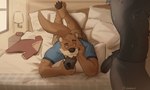 Rating: q
ID: 5269599
Date: 2024-12-27 11:52:03 -0500
Status: active
Score: 161
after_shower alarm_clock anthro bed brown_body brown_fur camera canada_lynx chase_hunter clock duo echo_(game) echo_(series) echo_project felid feline fur furniture grey_body grey_fur hi_res looking_at_butt lying lying_on_bed lynx male male/male mammal mustelid on_bed on_front otter pillow river_otter tj_hess towel towel_around_waist towel_only vinstacc wet wet_body wet_fur post #5269599