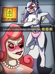 Rating: q
ID: 4663900
Date: 2024-03-17 14:57:15 -0400
Status: active
Score: -3
3:4 absurd_res angry anthro black_body black_fur blush breasts bully bullying canid canid_demon canine clothed clothing covering covering_breasts covering_self deerkid demon duo ear_piercing elevator embarrassed emoji eyewear female fur gem glasses grey_hair hair hellhound helluva_boss hi_res humiliation jewelry lipstick loona_(helluva_boss) makeup mammal mythological_canine mythological_creature mythology navel necklace out_of_order pearl_(gem) pearl_necklace piercing pink_clothing pink_hair pink_shirt pink_topwear red_eyes selfie shirt sign smile smiling_at_viewer teeth text topwear underwear underwear_only vikki_(helluva_boss) wardrobe_malfunction wedgie white_body white_fur post #4663900