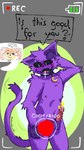 abyssalnsfw animal_genitalia anthro balls bodily_fluids camera canid canine canis catnap_(poppy_playtime) collar dogday_(poppy_playtime) domestic_cat domestic_dog ears_down erection excited felid feline feline_genitalia felis fluffy genital_fluids genitals hi_res humanoid inner_ear_fluff leaking_precum male male/male mammal mob_entertainment nervous nipples nude nude_anthro nude_male penis pivoted_ears poppy_playtime pose precum prick_ears raised_tail slim smiling_critters solo tail tuft video_camera