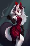 Rating: s
ID: 2121642
Date: 2020-01-19 07:46:54 -0500
Status: active
Score: 316
2020 absurd_res alternative_fashion anthro armwear breasts canid canid_demon canine cigarette cigarette_holder clothing collar demon dress elbow_gloves eyebrow_piercing eyeshadow facial_piercing female flapper flapper_dress gloves hair handwear hellhound helluva_boss hi_res holding_object inner_ear_fluff long_hair loona_(helluva_boss) makeup mammal mythological_canine mythological_creature mythology perilun piercing portrait red_clothing red_dress red_sclera side_view smoking solo three-quarter_portrait tuft white_hair post #2121642