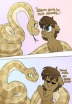 Rating: s
ID: 2744382
Date: 2021-05-18 06:41:32 -0400
Status: active
Score: 58
2021 absurd_res blue_eyes brown_body brown_fur brown_hair comic dialogue disney earth_pony english_text equid equine eye_bags eyes_closed fan_character feral fluffyxai forked_tongue fur hair hasbro hi_res horse hypnosis hypnotic_eyes indian_python kaa_(jungle_book) male male_feral mammal mind_control my_little_pony pony python python_(genus) reptile scalie snake spiral_eyes spirit_wind text the_jungle_book tongue two_panel_image post #2744382