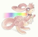 ambiguous_gender anthro biped bipedal_feral chest_tuft collar crush_(artist) feral hi_res neopet_(species) neopets solo tail tuft zafara_(neopets)