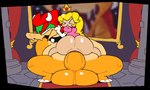 2024 2d_animation 5:3 animated anthro anthro_penetrating anthro_penetrating_human anus balls belly big_balls big_butt big_penis bouncing_balls bowser butt castle cowgirl_position duo female female_on_top female_penetrated frame_by_frame from_front_position genitals human human_on_anthro human_penetrated interspecies male male/female male_penetrating male_penetrating_female mammal mario_bros nintendo on_bottom on_top penetration penile penile_penetration penis penis_in_pussy princess_peach pussy sex short_playtime stone_floor superiorfox vaginal vaginal_penetration x_anus