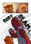 charmeleon comic darrow0 english_text generation_1_pokemon generation_2_pokemon hi_res nintendo p.r.o._pokeball pokeball pokemon pokemon_(species) quilava text yuel