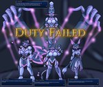Rating: q
ID: 5210890
Date: 2024-11-28 16:54:17 -0500
Status: active
Score: 43
2024 animal_humanoid axe big_breasts black_body black_sclera boots brainwashing breasts brush cannell_lunaire chaoscroc clothing dialogue english_text felid feline female final_fantasy final_fantasy_xiv footwear game_over gameplay_mechanics glowing glowing_eyes group hi_res high_heeled_boots high_heels holding_axe holding_brush holding_object hrothgar humanoid lagomorph lagomorph_humanoid leporid_humanoid looking_at_viewer machine male mammal mammal_humanoid mind_control mind_wipe multicolored_body neuri_termynna pink_eyes purple_body rabbit_humanoid robot robotization shoes square_enix string tail text transformation wuk_lamat post #5210890