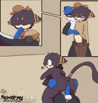Rating: e
ID: 5336519
Date: 2025-01-28 16:03:10 -0500
Status: active
Score: 559
2025 2d_animation anal anal_penetration animated anthro anus balls canid canine clothed clothing duo embarrased_horny embarrassed erection felid feline fellatio fully_clothed fur genitals hi_res looking_pleasured male male/male male_penetrated male_penetrating male_penetrating_anthro male_penetrating_male mammal moan narrowed_eyes nude open_mouth oral penetration penile penile_penetration penis penis_in_ass sex short_playtime simple_background sonofan standing sucking undressing undressing_another undressing_between_scenes undressing_partner post #5336519