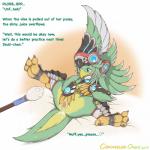 Rating: e
ID: 1343176
Date: 2017-09-29 21:26:31 -0400
Status: active
Score: 56
1:1 2017 after_sex anthro avian avian_feet beak bird blade_(xenoblade) bodily_fluids countershading crocodiler_owen digital_media_(artwork) english_text feathers female finch_(xenoblade) genital_fluids genitals headgear hi_res presenting presenting_pussy pussy sex_toy shaded solo text vaginal_fluids vibrator xenoblade_chronicles xenoblade_chronicles_2 post #1343176
