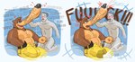 Rating: e
ID: 5260858
Date: 2024-12-23 15:20:08 -0500
Status: active
Score: -3
anthro banjo-kazooie banjo_(banjo-kazooie) bear big_bulge big_penis blush bodily_fluids brown_body brown_fur bulge cum cum_inside duo ejaculation english_text fur genital_fluids genitals hi_res huge_bulge huge_penis human hyper hyper_genitalia hyper_penis lotolotl male male/male mammal masturbation muscular muscular_male penis penis_nose profanity rareware saliva text unusual_anatomy unusual_genitalia_placement unusual_penis_placement vein post #5260858