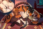 Rating: e
ID: 5553611
Date: 2025-05-06 18:03:49 -0400
Status: active
Score: 19
alcohol animal_genitalia animal_penis anthro anthro_on_anthro anthro_penetrated anthro_penetrating anthro_penetrating_anthro anus ball_tuft balls beverage biting_leash bodily_fluids body_hair breasts canid canine clitoris clothed clothing collar container cum cum_in_pussy cum_inside cum_on_balls cum_string cup drinking_glass drooling duo felid feline_genitalia feline_penis female female_penetrated fox genital_fluids genitals glass glass_container glass_cup half-closed_eyes hand_on_hip hand_on_wrist hi_res humanoid_genitalia humanoid_pussy inside leash lisovik. looking_pleasured lying male male/female male_penetrating male_penetrating_female mammal muscular muscular_anthro muscular_male narrowed_eyes on_side open_mouth pantherine partially_clothed penetration penile penile_penetration penile_spines penis pinned pussy rug saliva sex size_difference tiger tuft underwear underwear_only vaginal vaginal_penetration wine wine_bottle wine_glass post #5553611