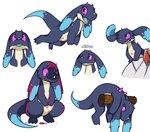 Rating: s
ID: 2697296
Date: 2021-04-14 07:02:38 -0400
Status: active
Score: 142
blood blue_body blue_tongue bodily_fluids carrying_another dragon earth_wyrm eyelashes feirune female feral hanging_from_branch hi_res horn in_tree looking_up markings multiple_poses mythological_creature mythological_scalie mythology on_shoulder open_mouth pink_spots plant pose purple_eyes scalie signature simple_background so_i'm_a_spider_so_what? solo spikes spikes_(anatomy) spots spotted_markings srmario standing tail tongue tree white_background post #2697296