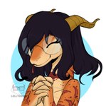 Rating: s
ID: 5451260
Date: 2025-03-23 12:17:15 -0400
Status: active
Score: 26
2018 amber_vos_(skanra) anthro black_hair claws curved_horn digital_drawing_(artwork) digital_media_(artwork) dragon eyelashes eyes_closed eyewear female fingers forked_tongue glasses hair hands_together horn hybrid interlocked_fingers lollydoom markings mythological_creature mythological_scalie mythology nude orange_body orange_scales reptile round_glasses scale_markings scales scalie signature simple_background smile snake solo tongue tongue_out watermark post #5451260