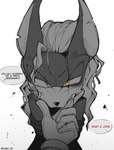 Rating: s
ID: 5484594
Date: 2025-04-05 17:10:07 -0400
Status: active
Score: 28
anthro arms_tied bite black_body black_fur blood bodily_fluids bound canid canine canis clothing duo eulipotyphlan fangs first_person_view frown fur gloves handwear hedgehog heterochromia hi_res infinite_(sonic) inhibitor_ring jackal kumo_zd male mammal saliva scar scowl sega shadow_the_hedgehog simple_background sonic_forces sonic_the_hedgehog_(series) speech_bubble sweat sweatdrop teeth white_background white_body white_fur post #5484594