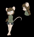 Rating: s
ID: 5452043
Date: 2025-03-23 18:23:31 -0400
Status: active
Score: 41
3_toes alpha_channel anthro arthropod barefoot beetle bottomwear breasts brown_hair clothing crazy_eyes cucujoid e254e eileen_(e254e) eyewear feet female glasses hair hi_res holding_bottomwear holding_clothing holding_object holding_skirt insect ladybug mammal miniskirt model_sheet mouse murid murine pear-shaped_figure pink_nose ponytail rodent skirt solo sweater toes topwear turtleneck wide_hips post #5452043