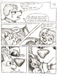 base_three_layout blockage_(layout) bodily_fluids canid canine canis collar comic crying domestic_dog duo female feral five_frame_image happy hi_res horizontal_blockage hybrid male mammal patreon patreon_logo patreon_username rodent sad sciurid smile smiling_at_another smiling_at_each_other sniffing speech_bubble tears text three_row_layout tongue tongue_out tree_squirrel url yordraw