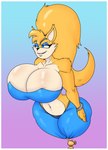 Rating: q
ID: 3847686
Date: 2023-02-01 15:53:11 -0500
Status: active
Score: 19
anthro bedroom_eyes big_breasts blue_eyes border breasts canid canine crossgender female fox fur genie geniefied hair harem_outfit hi_res magic_lamp mammal miles_prower mtf_crossgender narrowed_eyes ponytail seductive sega shinysteel solo sonic_the_hedgehog_(series) white_border yellow_body yellow_fur post #3847686