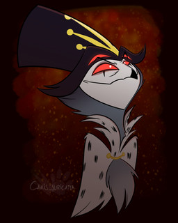 Rating: s
ID: 5678118
Date: 2025-06-30 16:56:28 -0400
Status: active
Score: 31
2025 4:5 4_eyes anthro atimon avian beak chest_tuft clothing demon feathers headgear headshot_portrait headwear helluva_boss hi_res male mouth_closed multi_eye portrait red_eyes signature smile smirk solo stolas_(helluva_boss) tuft post #5678118