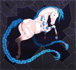 2022 anatomically_correct anatomically_correct_anus anatomically_correct_genitalia anatomically_correct_pussy animal_genitalia animal_pussy anus blue_mane blue_markings blue_tail braided_mane braided_tail butt clitoris digital_media_(artwork) equid equine equine_anus equine_genitalia equine_pussy female feral genitals hi_res hooves horse jinx_(lol) league_of_legends mammal mane markings pink_anus pink_eyes pink_pussy presenting presenting_anus presenting_hindquarters presenting_pussy puffy_anus pussy quadruped raised_tail riot_games solo tail tencent viviangard white_body