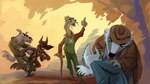 Rating: s
ID: 5598352
Date: 2025-05-25 20:37:32 -0400
Status: active
Score: 4
16:9 2025 aleksandra_evseeva angry anthro badger badgercat beastly_crimes beastly_crimes_(2024) black_body black_nose bottomwear canid canine canis chief_badger clothing domestic_cat domestic_dog facial_hair felid feline felis group hat headgear headwear hi_res hoodie male mammal mature_male mustache mustelid musteline necktie official_art outside pants plant shirt topwear tree true_musteline weasel white_body widescreen post #5598352